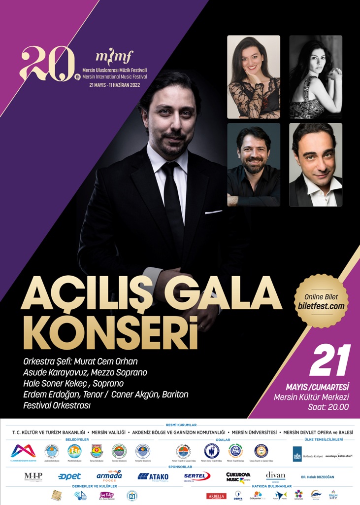 20. Mersin Uluslararası Müzik Festivali Açılış Konseri