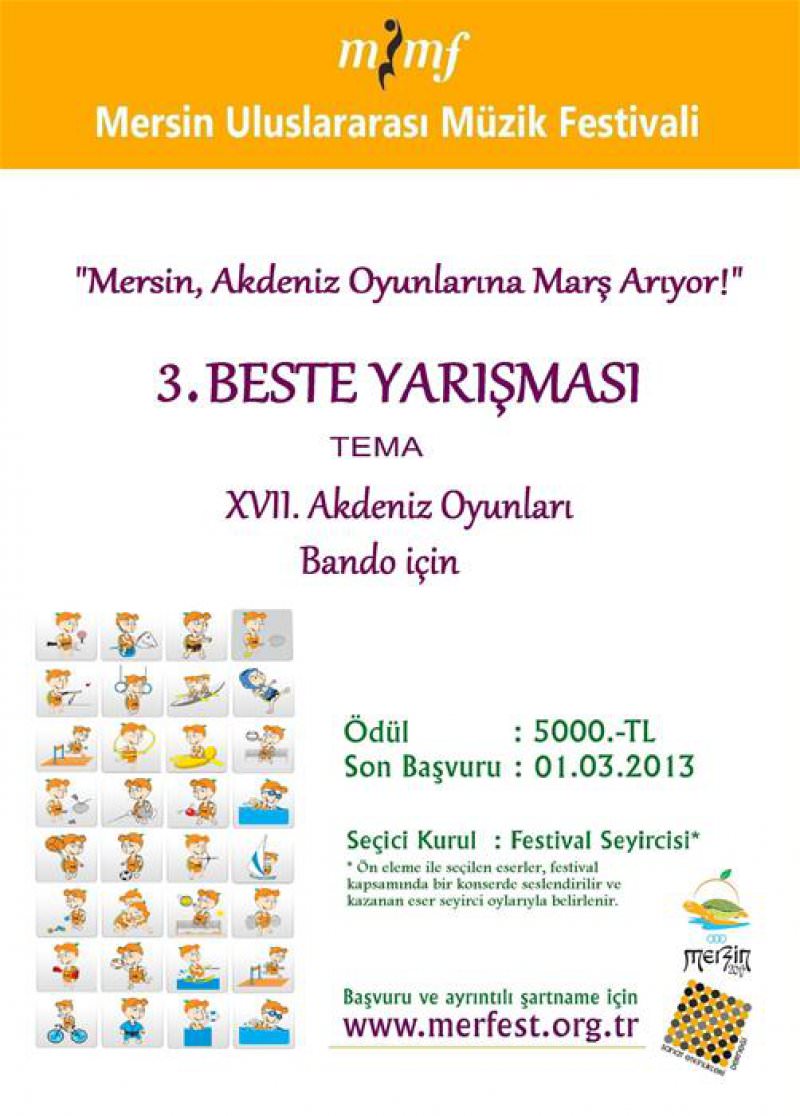 3. Beste Yarışması (12. Mersin Uluslararası Müzik Festivali)