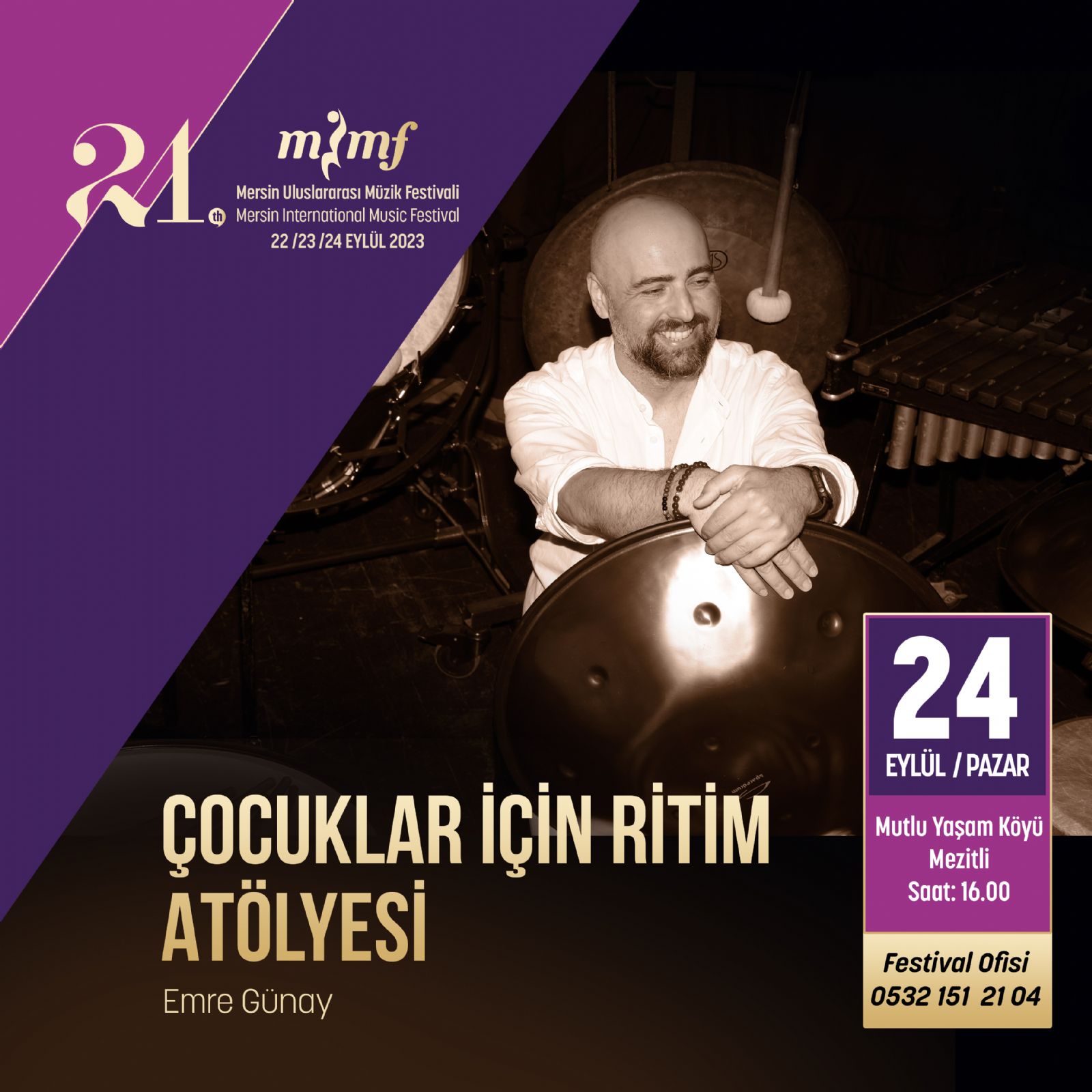 Doğada Müzik Çocuklar İçin Ritim Atölyesi