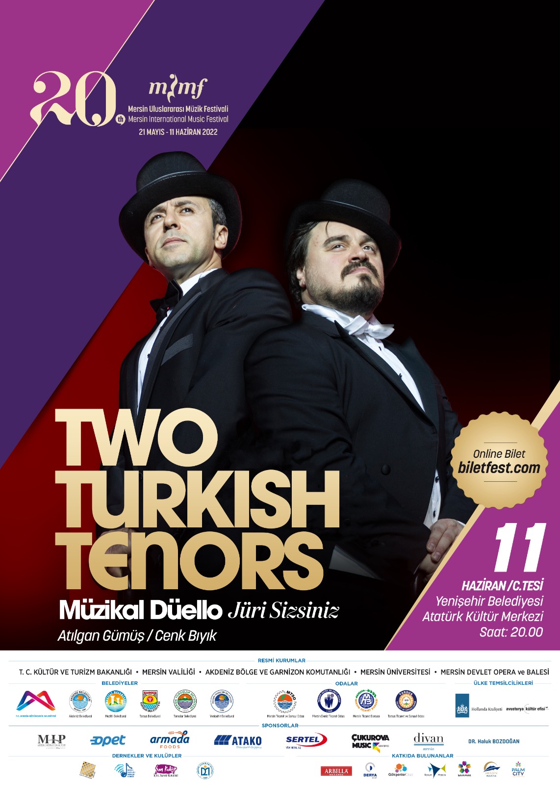 Festivalde Program Değişikliği