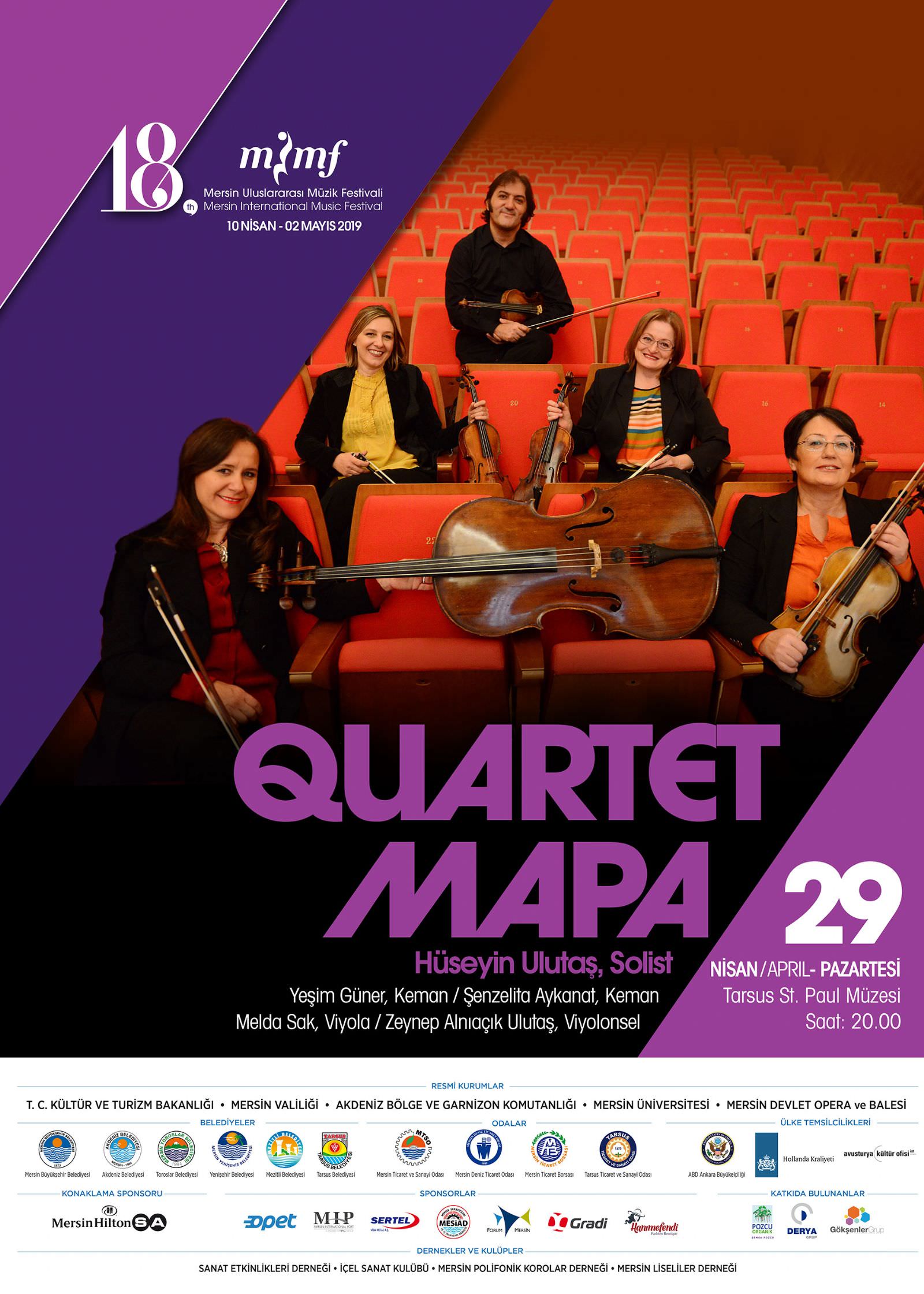 Quartet Mapa
