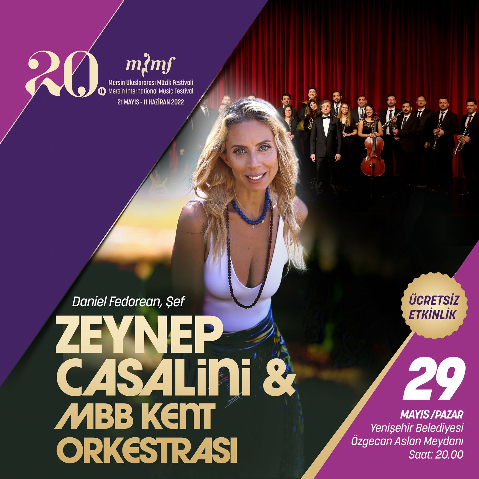 Zeynep Kasalini & MBB Kent Orkestrası