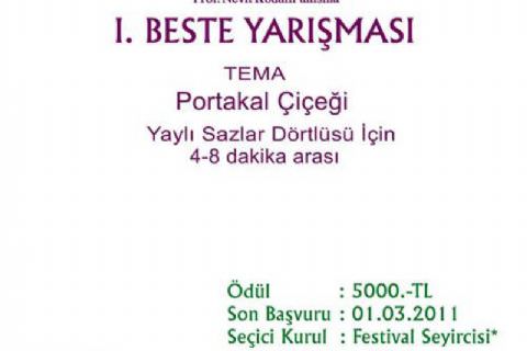 1. Beste Yarışması - Prof. Nevit Kodallı Anısına