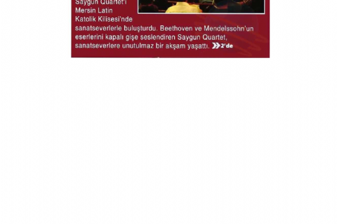 16. Mersin Uluslararası Müzik Festivali