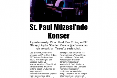 16. Mersin Uluslararası Müzik Festivali