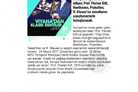 16. Mersin Uluslararası Müzik Festivali