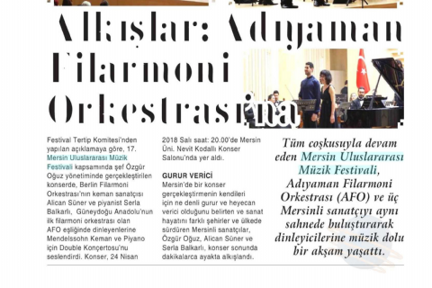 17. Mersin Uluslararası Müzik Festivali
