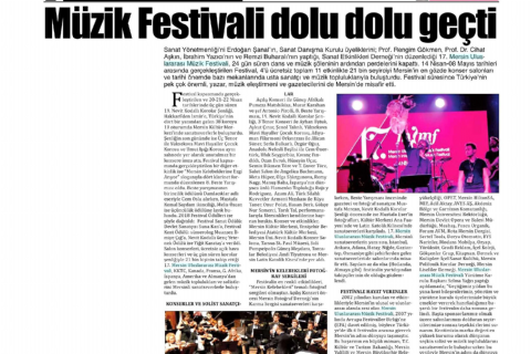 17. Mersin Uluslararası Müzik Festivali
