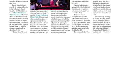 17. Mersin Uluslararası Müzik Festivali
