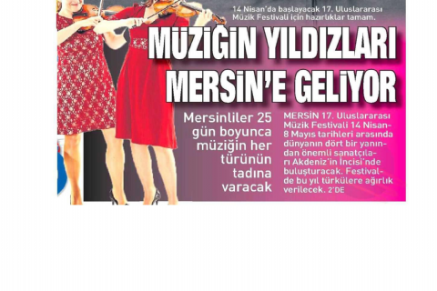 17. Mersin Uluslararası Müzik Festivali