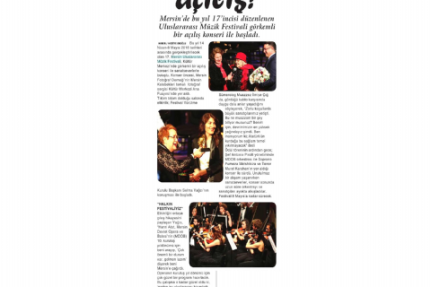 17. Mersin Uluslararası Müzik Festivali