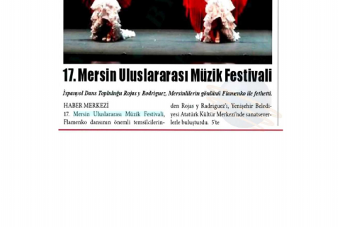 17. Mersin Uluslararası Müzik Festivali