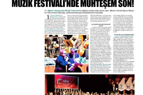 17. Mersin Uluslararası Müzik Festivali