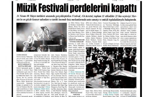 17. Mersin Uluslararası Müzik Festivali