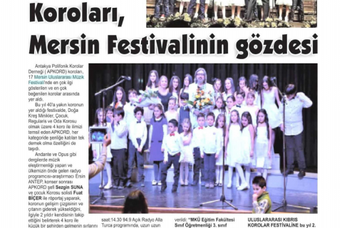 17. Mersin Uluslararası Müzik Festivali