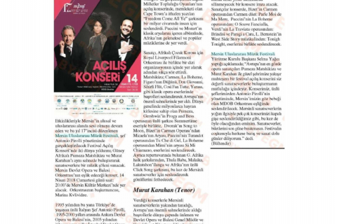 17. Mersin Uluslararası Müzik Festivali