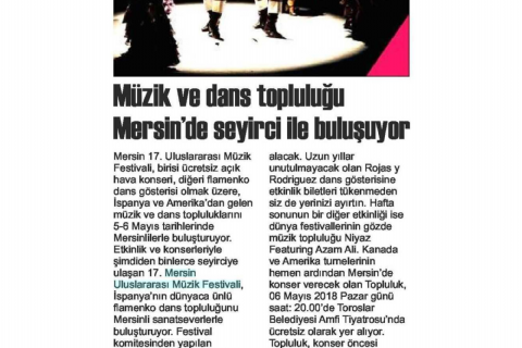 17. Mersin Uluslararası Müzik Festivali