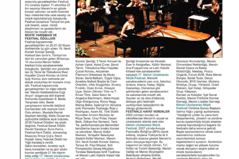 17. Mersin Uluslararası Müzik Festivali