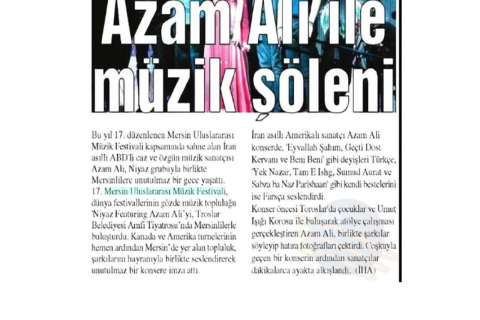 17. Mersin Uluslararası Müzik Festivali