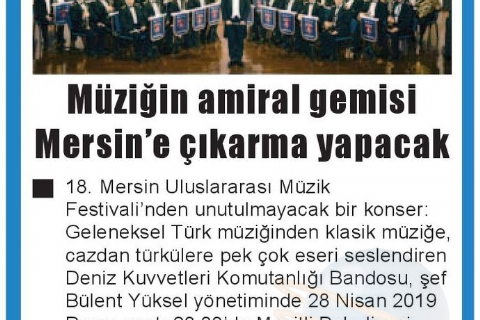 18. Mersin Uluslararası Müzik Festivali