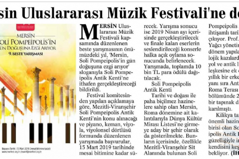 18. Mersin Uluslararası Müzik Festivali