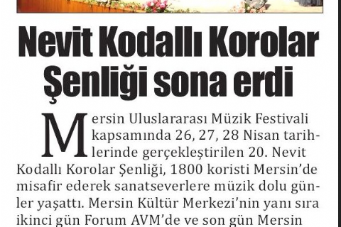 18. Mersin Uluslararası Müzik Festivali