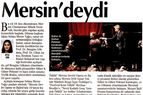 18. Mersin Uluslararası Müzik Festivali