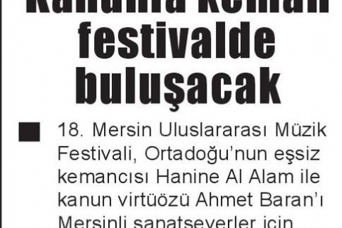 18. Mersin Uluslararası Müzik Festivali