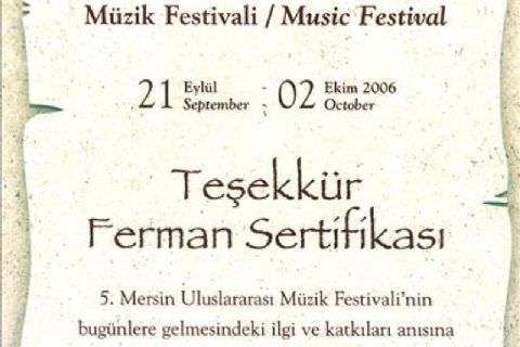Derneğimizce Verilen Plaketler ve Teşekkür Belgeleri