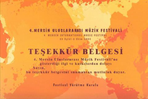 Derneğimizce Verilen Plaketler ve Teşekkür Belgeleri