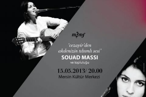Dokunaklı Sesi, Sadeliği ve Güzelliğiyle Bir Cezayir Menekşesi Souad Massi Mersin?de