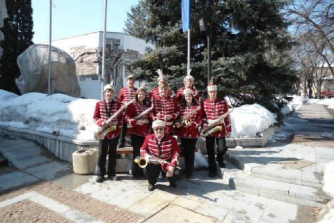 Majorettes Group and Band