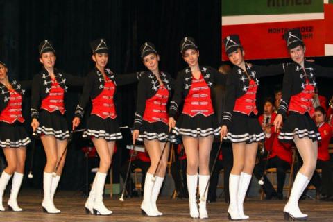 Majorettes Group and Band