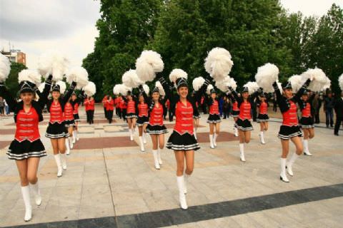 Majorettes Group and Band