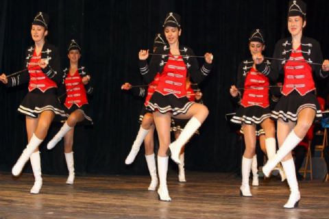 Majorettes Group and Band