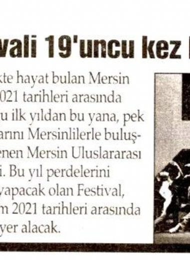19. Mersin Uluslararası Müzik Festivali