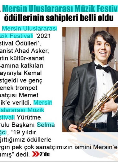 19. Mersin Uluslararası Müzik Festivali