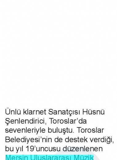 19. Mersin Uluslararası Müzik Festivali