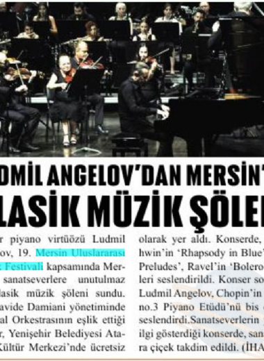 19. Mersin Uluslararası Müzik Festivali