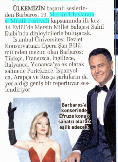 19. Mersin Uluslararası Müzik Festivali