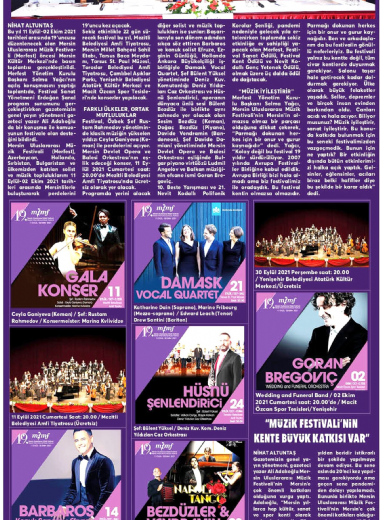 19. Mersin Uluslararası Müzik Festivali