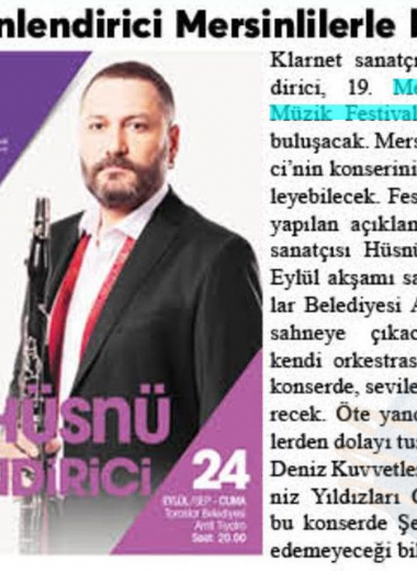 19. Mersin Uluslararası Müzik Festivali