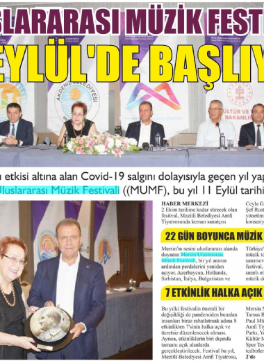 19. Mersin Uluslararası Müzik Festivali