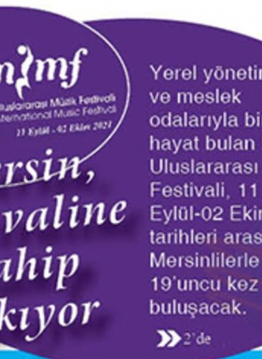 19. Mersin Uluslararası Müzik Festivali
