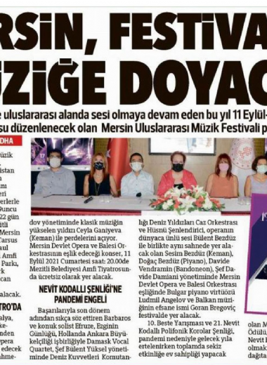 19. Mersin Uluslararası Müzik Festivali