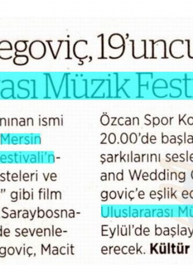 19. Mersin Uluslararası Müzik Festivali
