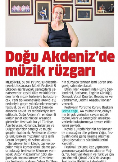 19. Mersin Uluslararası Müzik Festivali