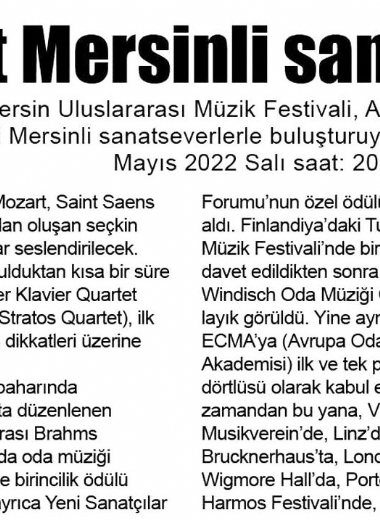 20. Mersin Uluslararası Müzik Festivali