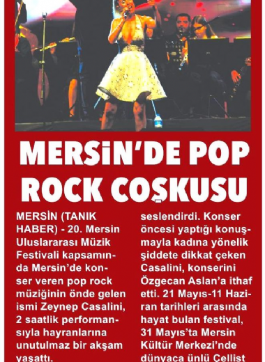 20. Mersin Uluslararası Müzik Festivali