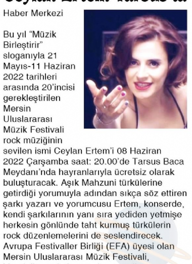20. Mersin Uluslararası Müzik Festivali